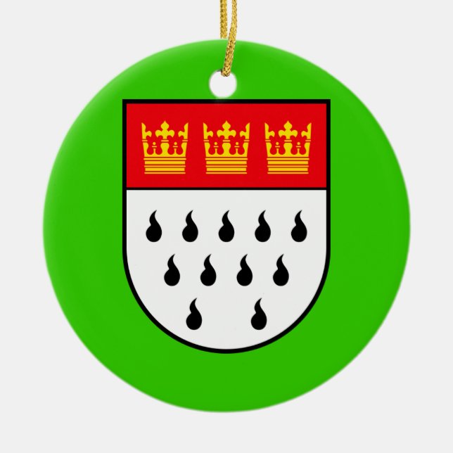 Ornamento de Navidad de Colonia* (Frente)