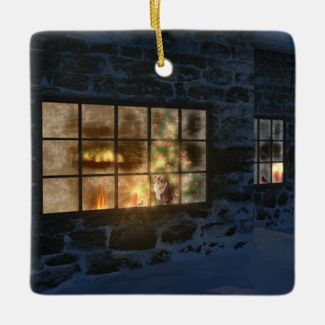 Ornamento De Navidad De Cwm (Anverso)