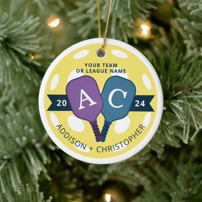 Ornamento de Navidad de equipo personalizado para  (Árbol)