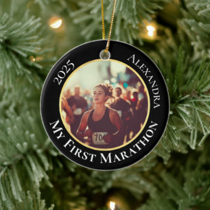 Ornamento de Navidad de fotos personalizadas y per