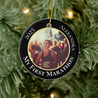 Ornamento de Navidad de fotos personalizadas y per