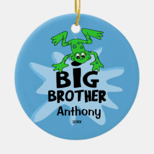 Ornamento de Navidad de Frog Big Brother
