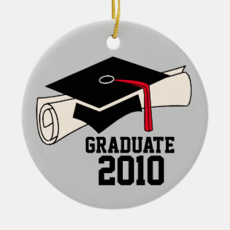 Ornamento de Navidad de Graduación de personalizab