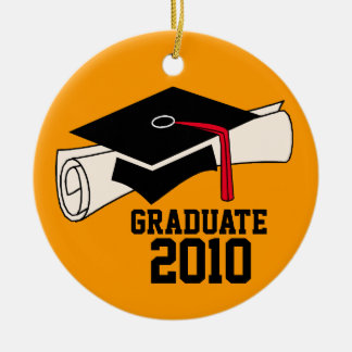 Ornamento de Navidad de Graduación de personalizab