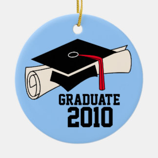 Ornamento de Navidad de Graduación de personalizab