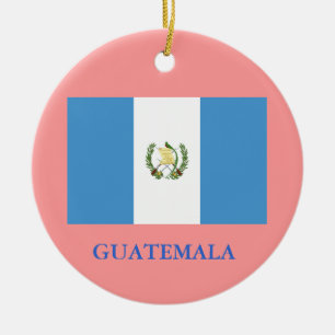 Ornamento de Navidad de GUATEMALA*