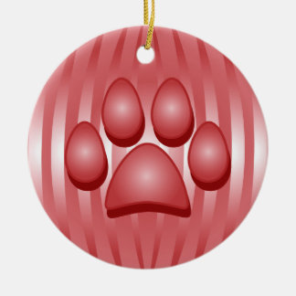 Ornamento de Navidad de Huesos y Papas de Perro Ro