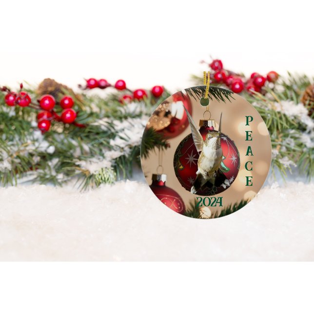 Ornamento de Navidad de Hummingbird (Subido por el creador)