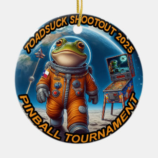Ornamento de Navidad de los disparos de ToadSuck d