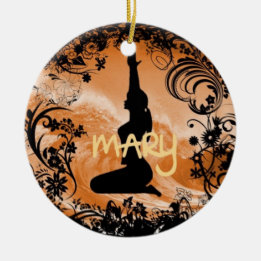 Ornamento de Navidad de Maria