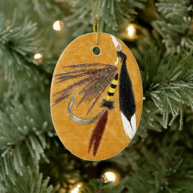 Ornamento de Navidad de McGenty Wet Fly (Árbol)