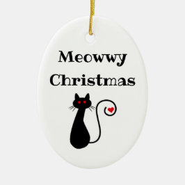 Ornamento de Navidad de Meowwy
