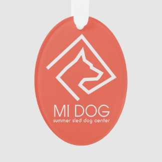 Ornamento de Navidad de MI DOG