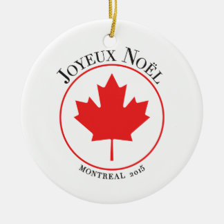 Ornamento de Navidad de Montreal 2015