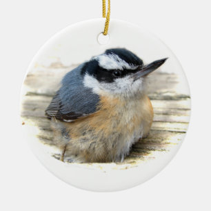 Ornamento de Navidad de Nuthatch