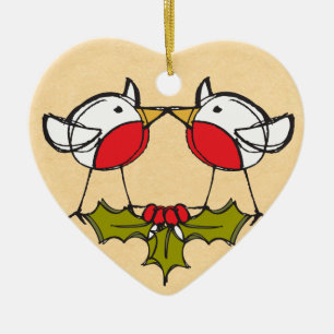 Ornamento de Navidad de pareja de cubanos