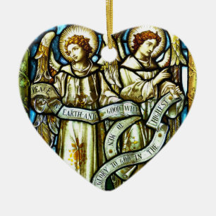 Ornamento de Navidad de Peace on Earth Angels