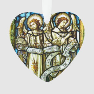 Ornamento de Navidad de Peace on Earth Angels