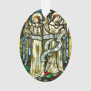 Ornamento de Navidad de Peace on Earth Angels