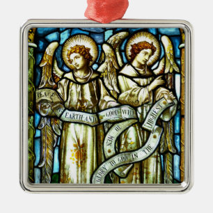 Ornamento de Navidad de Peace on Earth Angels