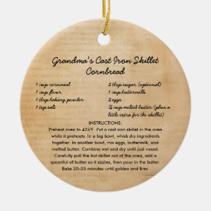 Ornamento de Navidad de Receta Familiar