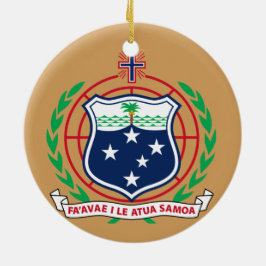 Ornamento de Navidad de Samoa