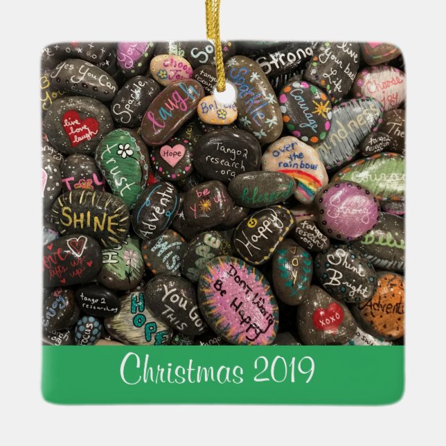 Ornamento de Navidad de TANGO2 2019 (Anverso)