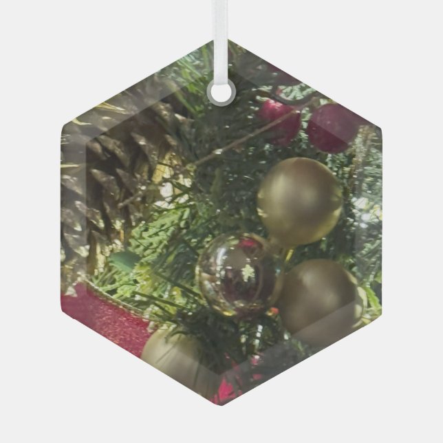 Ornamento de Navidad decorativo (Anverso)