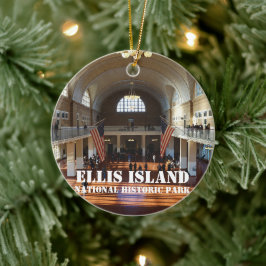 Ornamento de Navidad del Parque Nacional de la Isl