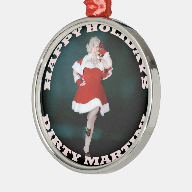 Ornamento de Navidad Dirty Martini (Izquierda)