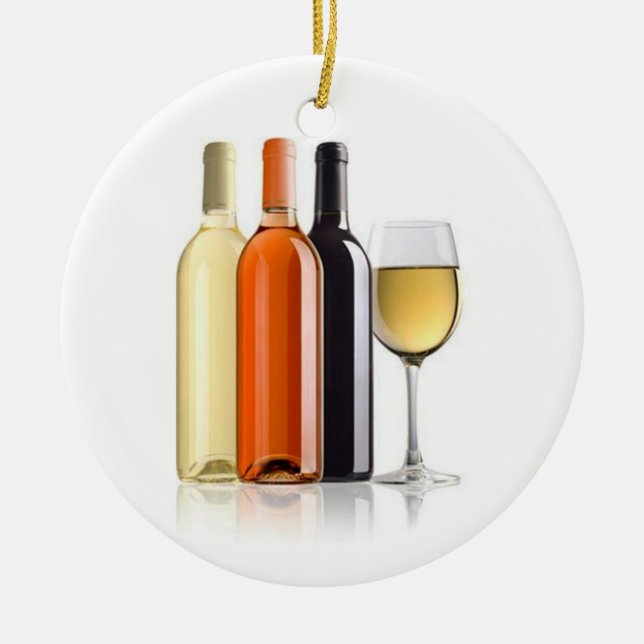 ORNAMENTO DE NAVIDAD ENTRE LOS VINOS (Frente)