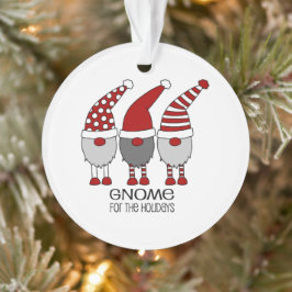 Ornamento de Navidad Escandinavo Gnome