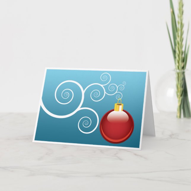 Ornamento de Navidad Fancy Elegant Blank Elegante (Anverso)