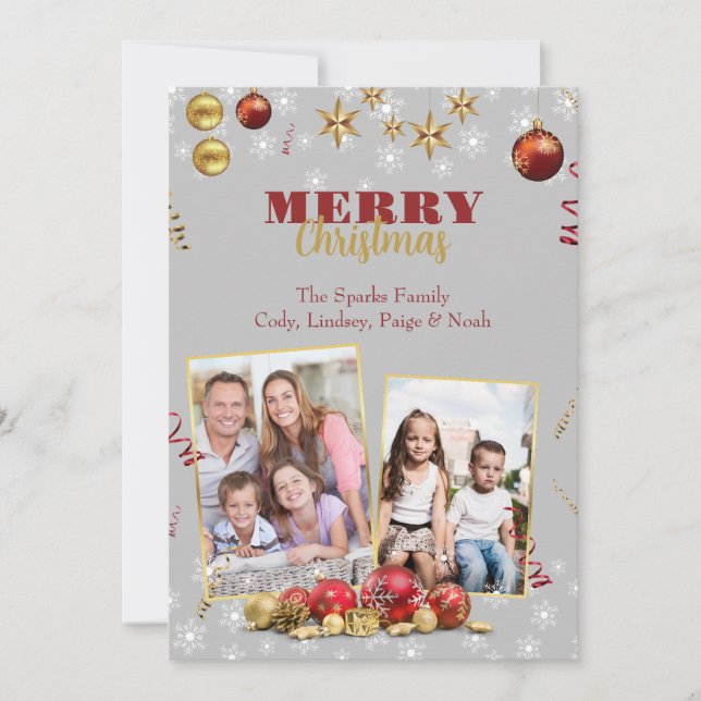 ORNAMENTO DE NAVIDAD FERRY PERSONALIZADO (Anverso)