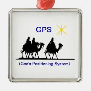 Ornamento de Navidad GPS
