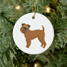 Ornamento de Navidad Griffon