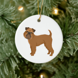 Ornamento de Navidad Griffon