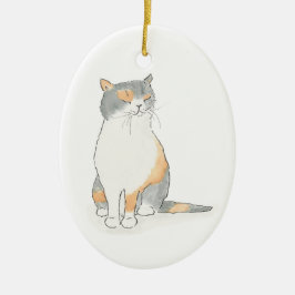 Ornamento de Navidad Grumpy Katie
