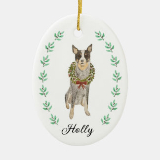 Ornamento de Navidad Heeler
