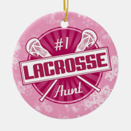 Ornamento de Navidad Lacrosse, Tía Lacrosse #1