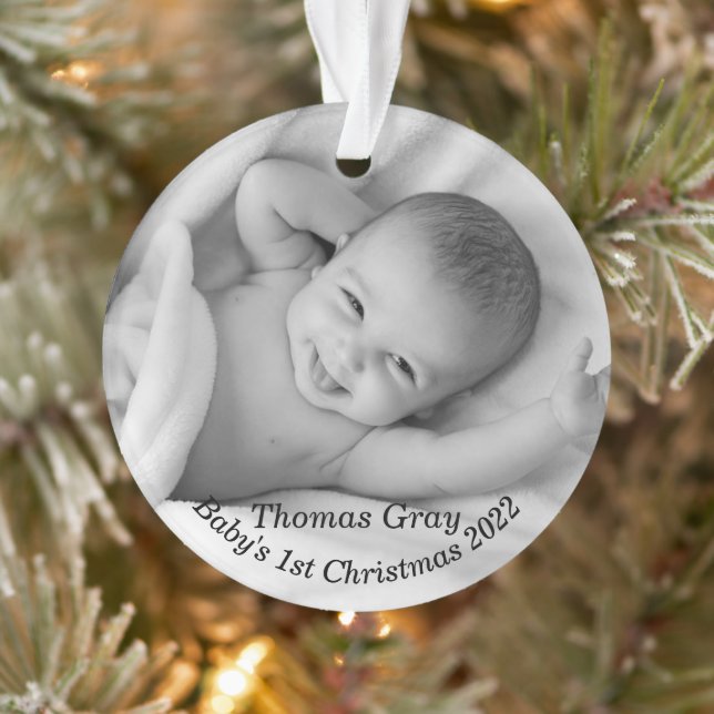 Ornamento de Navidad para bebés (Árbol)