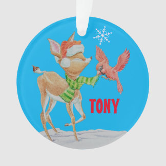 Ornamento de Navidad para chicos personalizados