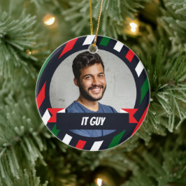 ORNAMENTO DE NAVIDAD PARA EL TÉCNICO DE TI -  Árbo