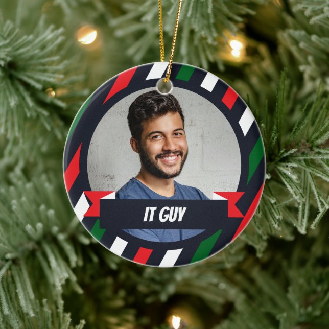 ORNAMENTO DE NAVIDAD PARA EL TÉCNICO DE TI -  Árbo (Árbol)