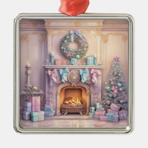 Ornamento de navidad pastel