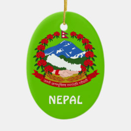 Ornamento de Navidad Personalizado NEPAL*