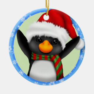 Ornamento de Navidad pingüino