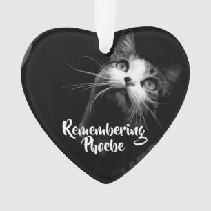 Ornamento de Navidad Recordando a tu gato