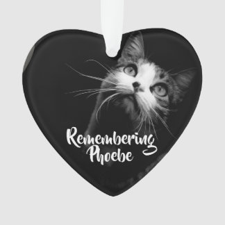 Ornamento de Navidad Recordando a tu gato