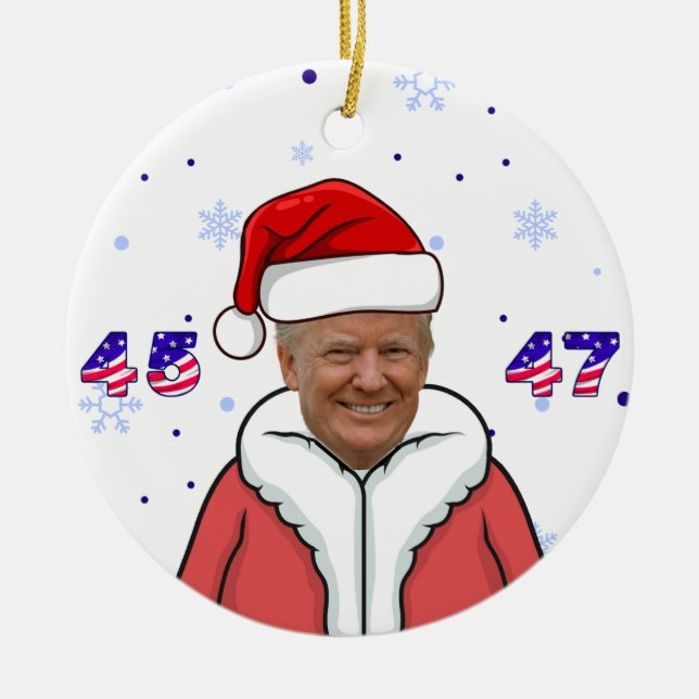 Ornamento de Navidad Santa T 45-47 (Frente)